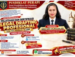 PUSDIKLAT PERAPI (Pusat Pendidikan dan Pelatihan Paralegal Profesional Indonesia) hadir Jawab Kebutuhan Anda dengan Selenggarakan Pelatihan dan Sertifikasi Legal