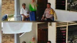 Bhabinkamtibmas Polsek Pematang Siantar Bantu Daftarkan Warga Kurang Mampu Untuk Dapatkan Bansos PKH dan BPNT