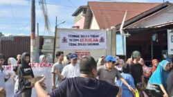Perlawanan Warga terhadap Penembokan Jalan Umum Gang Anggrek, Kelurahan Sunggal, Kecamatan Medan Sunggal, Makin Panas