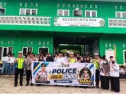 Polres Batu Bara Laksanakan  Giat Police Go To School Secara Serentak di Tiga Sekolah di wilayah Kabupaten Batu Bara
