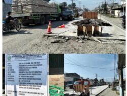 Proyek Jalan Veteran Senilai Rp. 4,9 M Mangkrak, Pengendara Terjebak Macet Setiap Hari