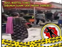 Pengusaha Warteg Tewas DiBunuh  Suami Gara Gara Cemburu