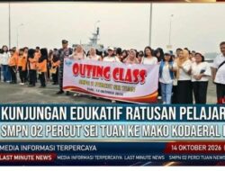 Tumbuhkan Jiwa Bahari di Atas Geladak Kapal Perang, Ratusan Pelajar Kobarkan Semangat Cinta Laut di Kodaeral I