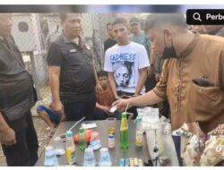 Polresta Deli Serdang OSN Rantau Panjang, Enam Pengguna Narkoba Diamankan