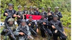 Operasi Gabungan Satgas TNI Berhasil Temukan Senjata Caracal dan 17 Butir Amunisi di Wilayah Ayata Kabupaten Maybrat