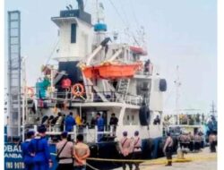 Kapal Tanker, MT Global 168, di Tahan Tim Gabungan Polri di Duga Bermuatan 3 ton Narkotika Jenis Sabu