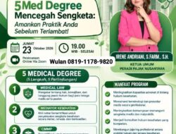 Sosialisasi Program Asuransi: 5 Med Degree – Mencegah Sengketa, Amankan Praktik Anda Sebelum Terlambat!