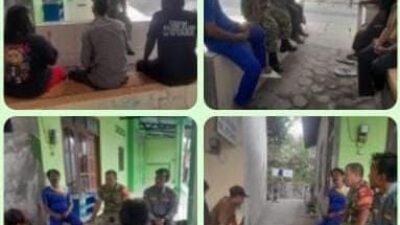 Serka Sudiyono, Sambangin Warga Sambil Dengarkan Aspirasi dan Tekankan Jaga Kondusif Wilayah