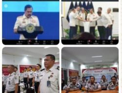 Rutan Labuhan Deli Ikuti Pelantikan Pimti dan Kick Off Hari Bakti Kemenimipas