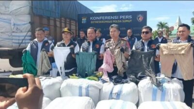 Implementasi Program Kapolri, Ditreskrimsus Polda Sumut Gagalkan Perdagangan 144 Ballpres, Dari Bandung ke Medan